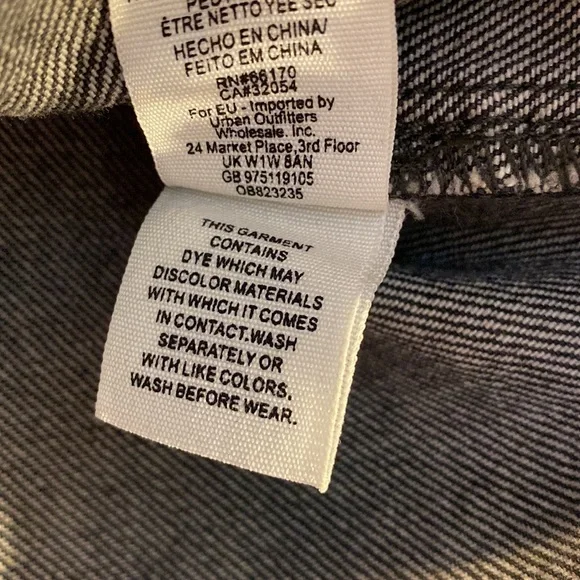 Free People Rugged ALine Denim Skirt in black size 27 OB823235 - Picture 13 of 15